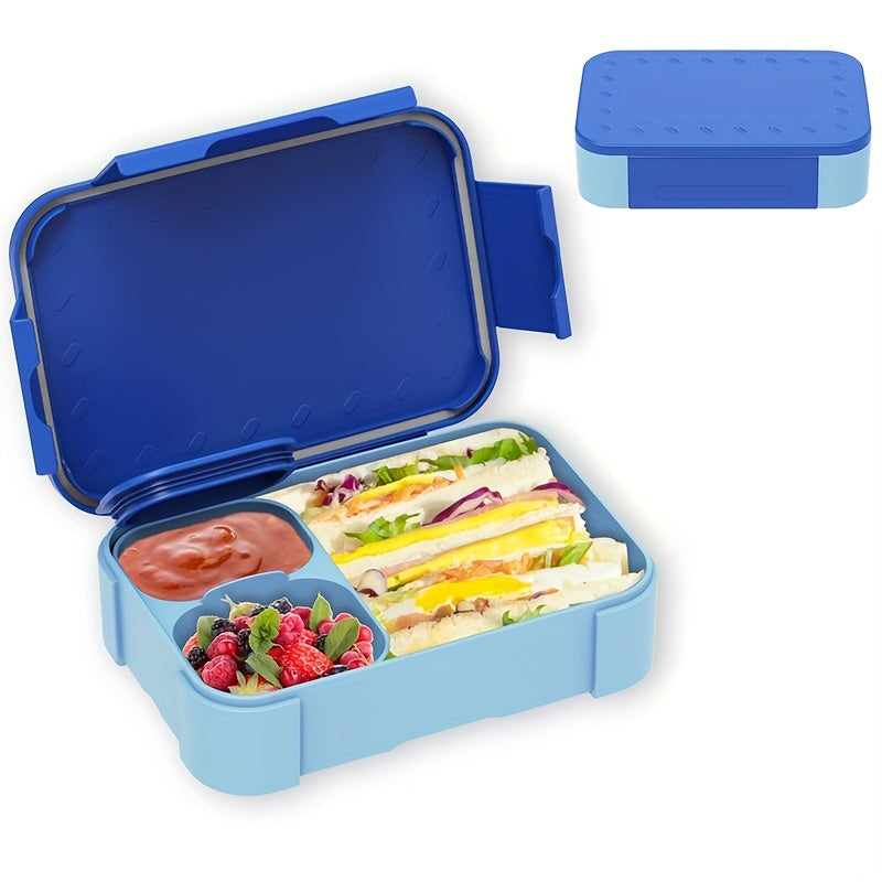 Lunchbox dla dzieci 900 ml z 2 dodatkowymi pojemniczkami na sos i owoce – widok produktu 4 | Kidartsy