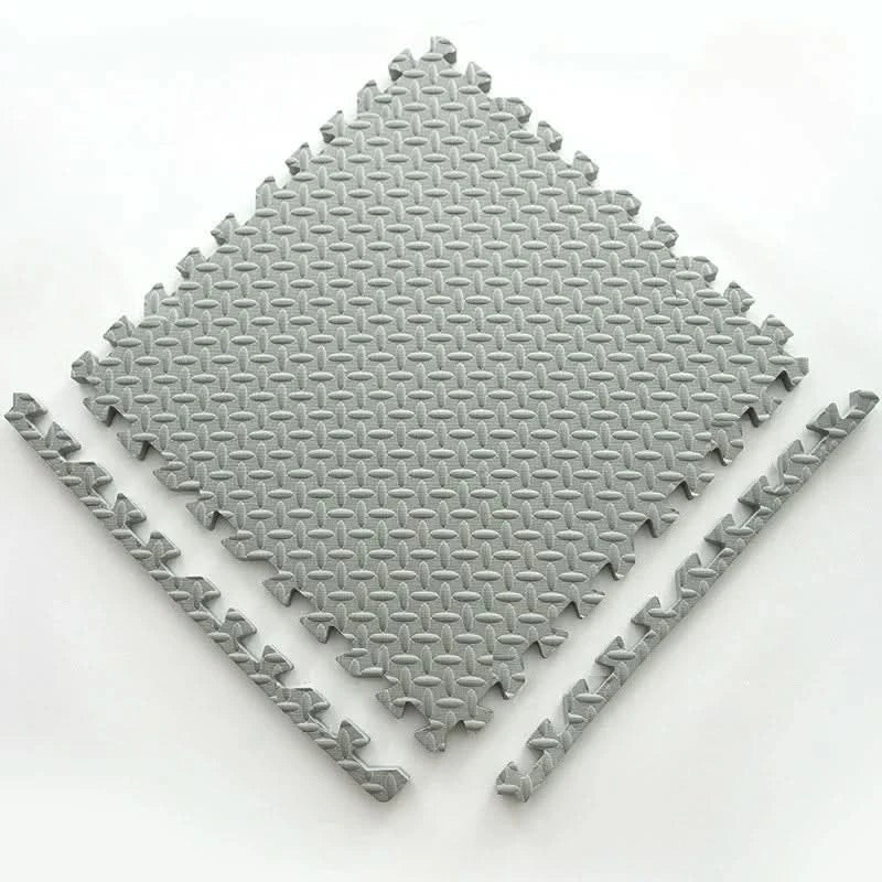 Mata piankowa puzzle dla dzieci, element w kolorze szarym