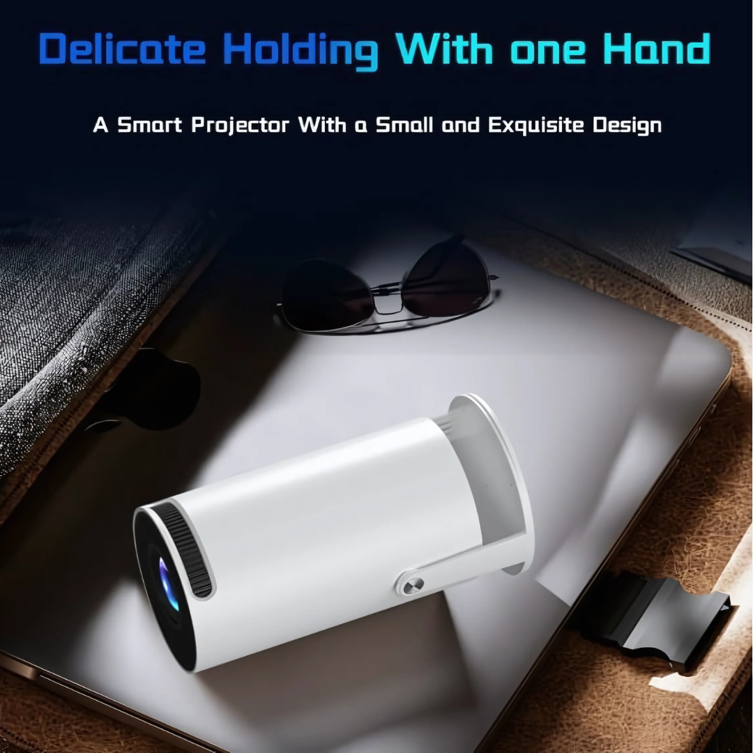 Mini projektor Bluetooth WiFi – obsługa 4K – widok produktu 5 | Kidartsy