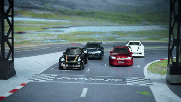 Mini samochód zdalnie sterowany do driftu, modele na torze