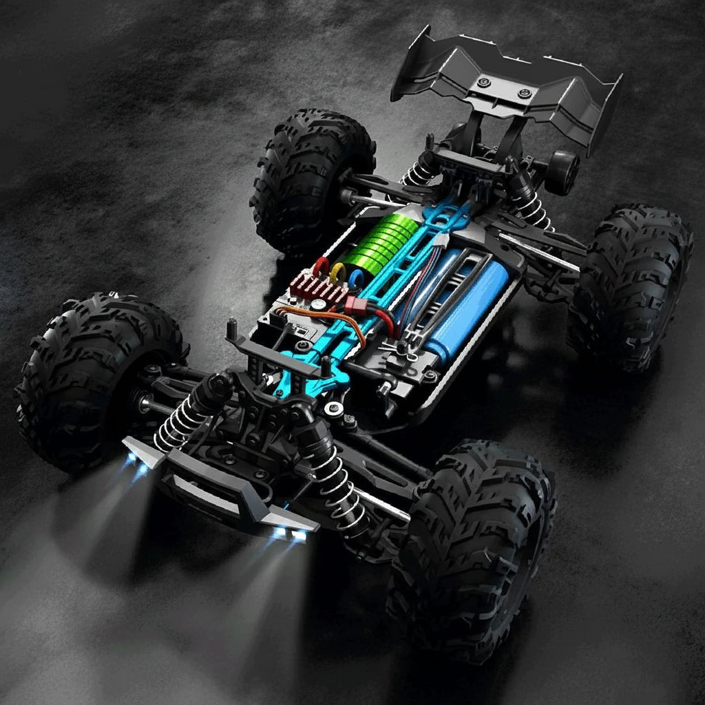 Monster truck zdalnie sterowany 1:16, podwozie modelu