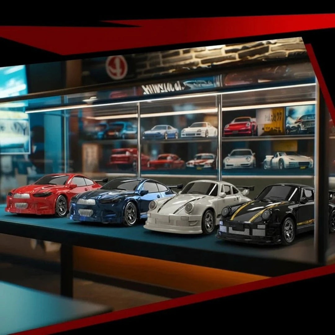 Samochód Drift RC 1:64 – Kompaktowy Zdalnie Sterowany Pojazd Wyścigowy – widok produktu 3 | Kidartsy