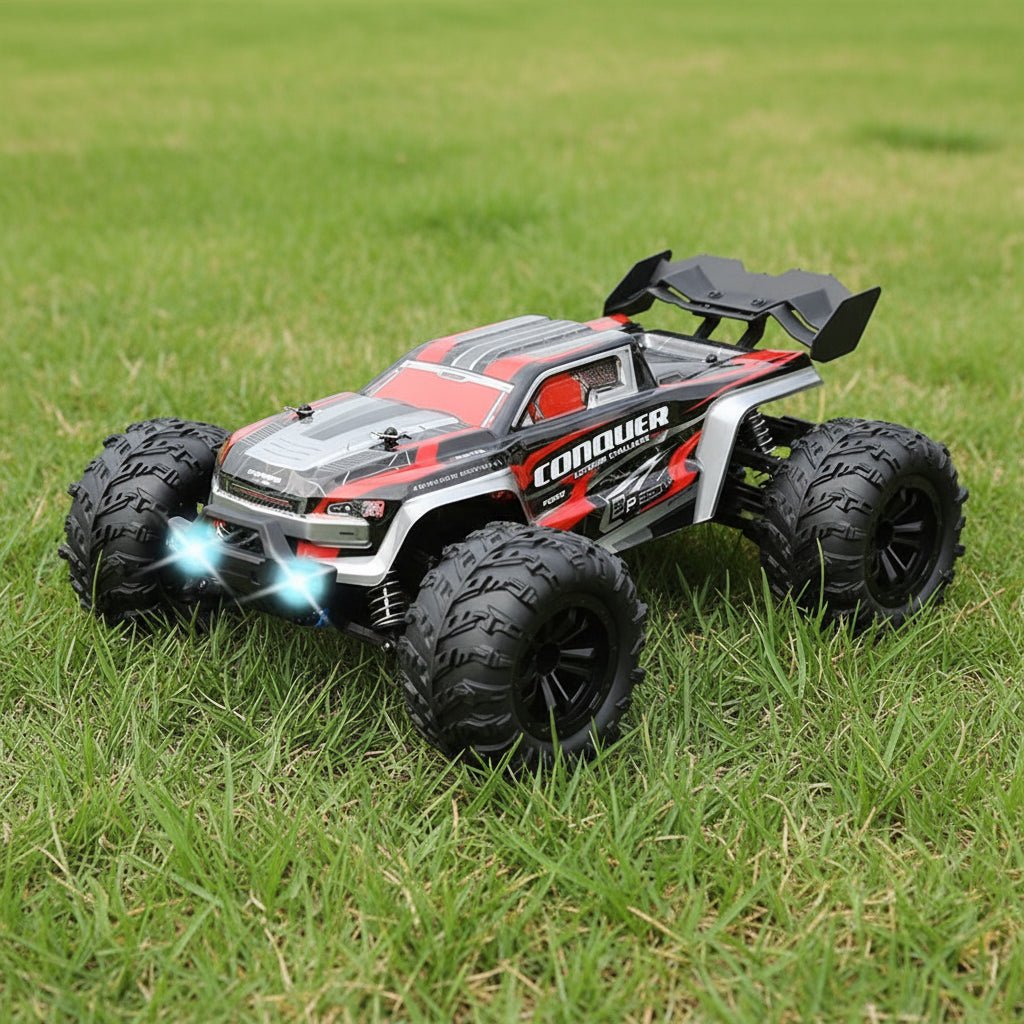 Samochód zdalnie sterowany 1:16 offroad, model czerwony