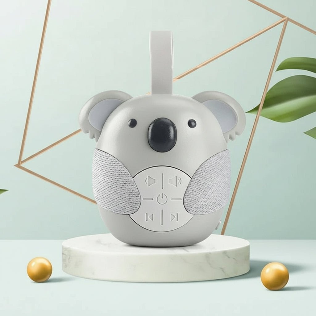 Szumiąca zabawka usypiająca, koala z bliska