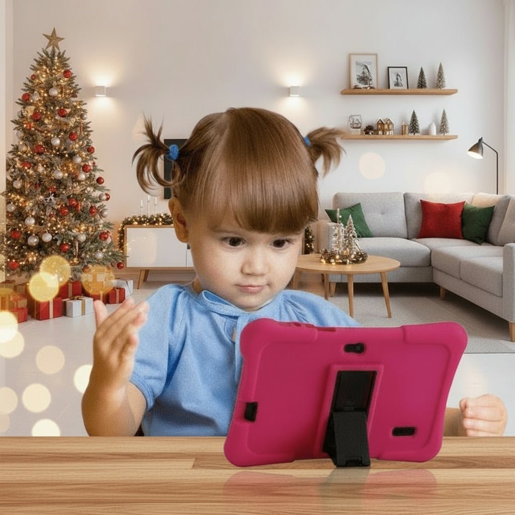 Tablet dla dzieci 7 cali, tablet na stole