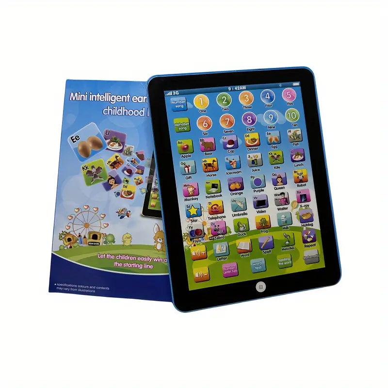 Tablet edukacyjny zabawka, tablet z opakowaniem