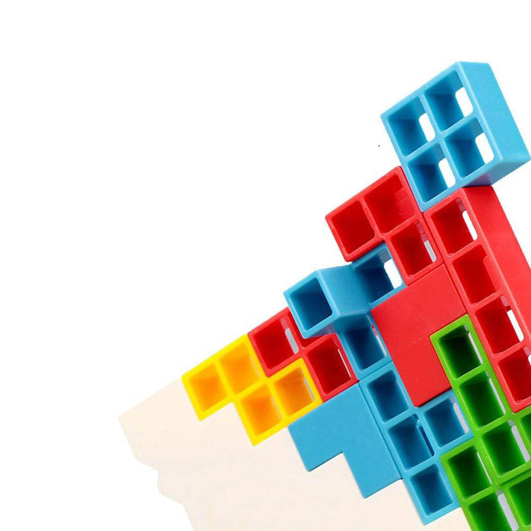Wieża Balansująca Tetris – Układanie i Logika dla Dzieci – widok produktu 4 | Kidartsy