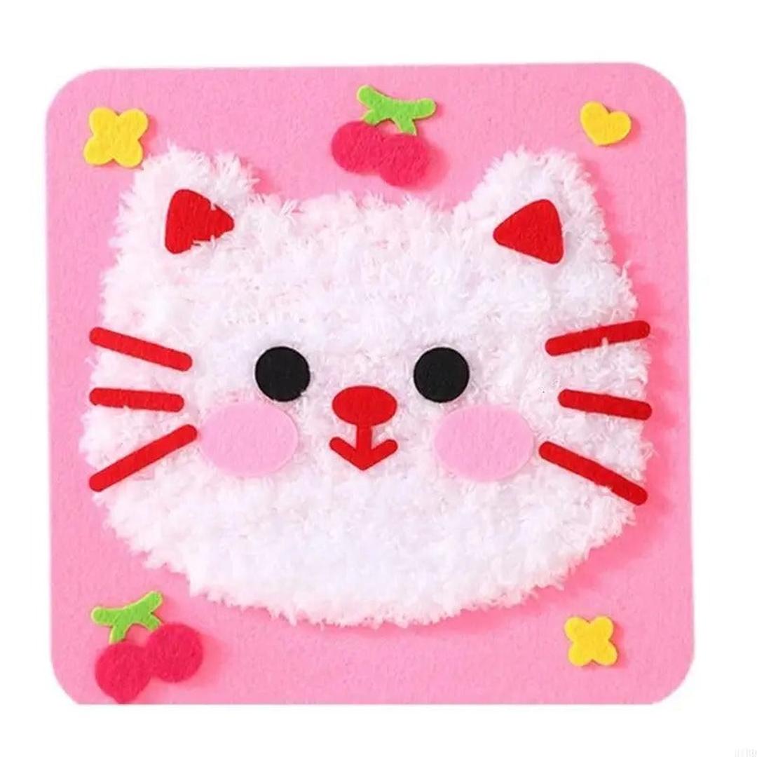 Zestaw Haftu DIY dla Lalek – Kreatywna Zabawa Ręczna dla Dzieci