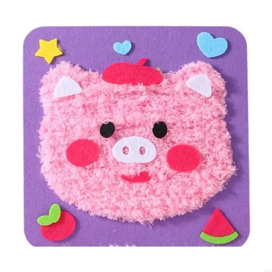 Zestaw Haftu DIY dla Lalek – Kreatywna Zabawa Ręczna dla Dzieci