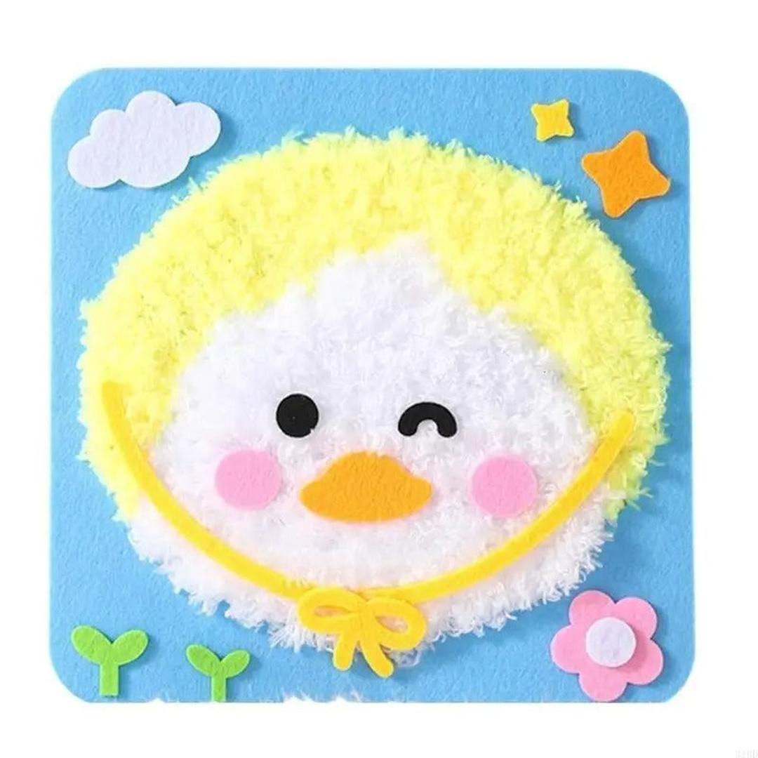 Zestaw Haftu DIY dla Lalek – Kreatywna Zabawa Ręczna dla Dzieci