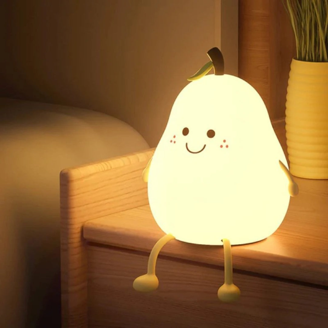 Silikonowa lampka nocna, ładowana lampka z miękkim światłem